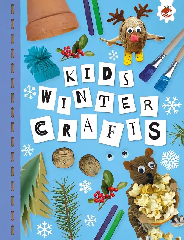 KIDS WINTER CRAFTS: Kids Seasonal Crafts - STEAM цена и информация | Knygos paaugliams ir jaunimui | pigu.lt