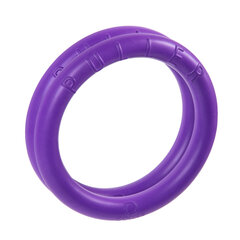 Guminis avalus žiedas šunims Puller Mini, violetinis, 18 cm kaina ir informacija | Žaislai šunims | pigu.lt