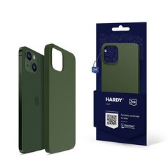 Apple iPhone 15 - 3mk Hardy Silicone MagCase Alpine Green цена и информация | Чехлы для телефонов | pigu.lt