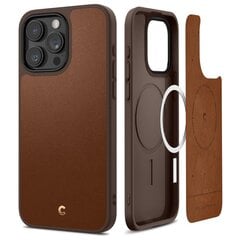 Spigen Cyrill Kajuk MAG iPhone 15 Pro Max 6.7" Magsafe saddle brown ACS06634 цена и информация | Чехлы для телефонов | pigu.lt