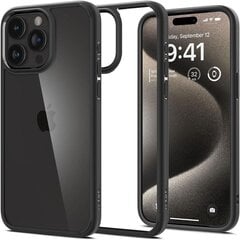 Spigen Ultra Hybrid iPhone 15 Pro 6.1" czarny|matte black ACS06713 цена и информация | Чехлы для телефонов | pigu.lt