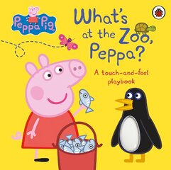 Peppa Pig: What's At The Zoo, Peppa?: A Touch-and-Feel Playbook kaina ir informacija | Knygos mažiesiems | pigu.lt