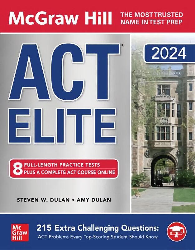 McGraw Hill ACT Elite 2024 kaina ir informacija | Socialinių mokslų knygos | pigu.lt