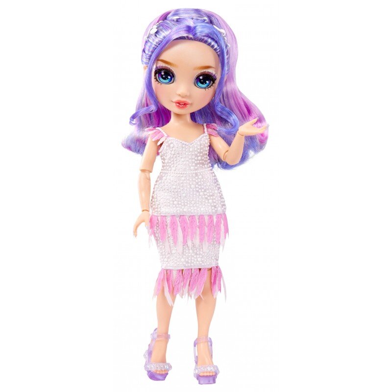 Lėlė Rainbow High Fantastic Fashion Violet kaina ir informacija | Žaislai mergaitėms | pigu.lt