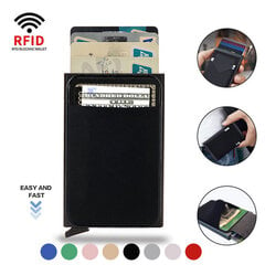 Алюминиевый RFID-кошелек для кредитных карт цена и информация | Женские кошельки, держатели для карточек | pigu.lt