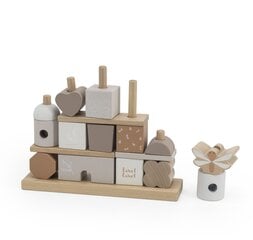 Деревянные блоки для укладки, Label Label LLWT-34376 цена и информация | Игрушки для малышей | pigu.lt