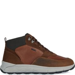 Geox laisvalaikio batai vyrams Spherica, rudi цена и информация | Мужские ботинки | pigu.lt