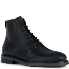 Geox auliniai batai vyrams Aurelio, juodi цена и информация | Мужские кроссовки | pigu.lt