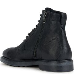 Geox auliniai batai vyrams Aurelio, juodi цена и информация | Мужские ботинки | pigu.lt