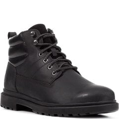 Geox auliniai batai vyrams Andalo, juodi цена и информация | Мужские ботинки | pigu.lt