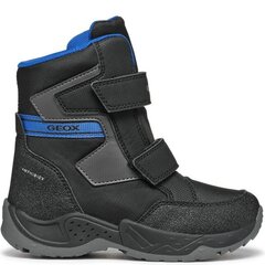 Geox auliniai batai vaikams Sentiero, juodi цена и информация | Ботинки детские | pigu.lt