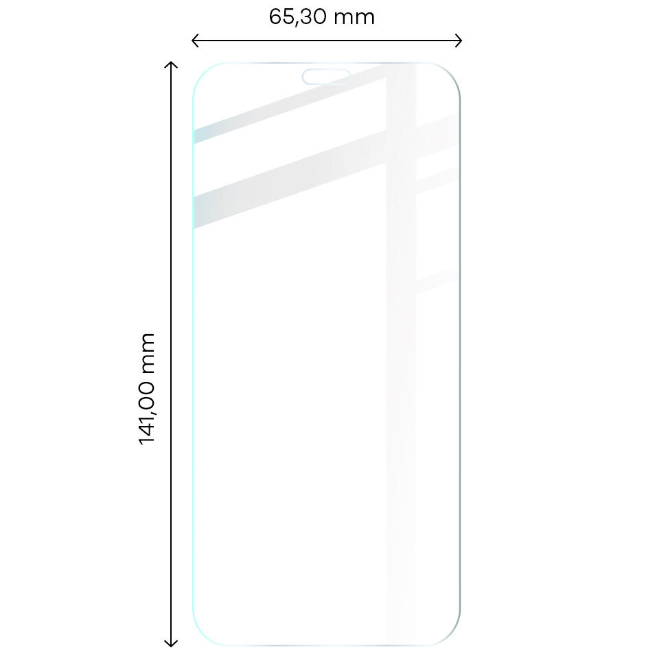 Bizon Clear Tempered Glass 5903896180663 цена и информация | Apsauginės plėvelės telefonams | pigu.lt