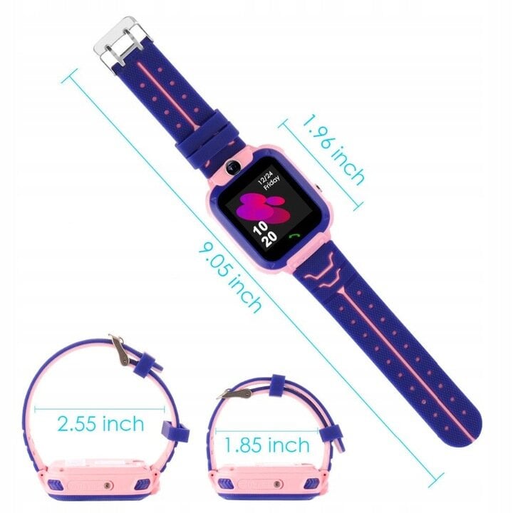 Q12 Pink kaina ir informacija | Išmanieji laikrodžiai (smartwatch) | pigu.lt