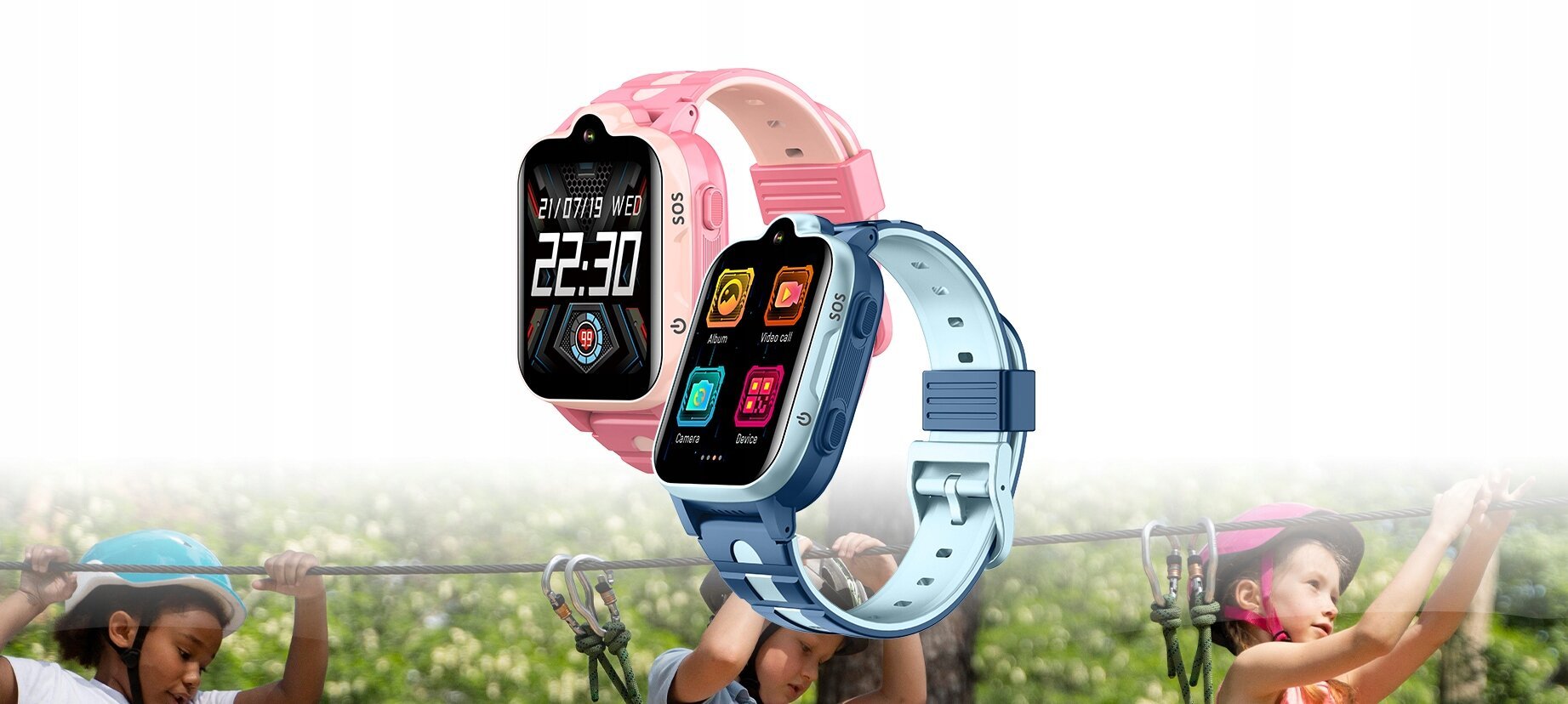 Bemi Play Pink kaina ir informacija | Išmanieji laikrodžiai (smartwatch) | pigu.lt
