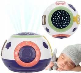Naktinė lemputė su LED projektoriumi 3in1 SmartProject kaina ir informacija | Žaislai kūdikiams | pigu.lt