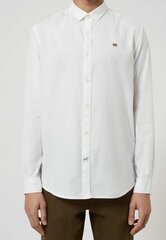 Napapijr marškiniai vyrams, balti kaina ir informacija | Vyriški marškiniai | pigu.lt