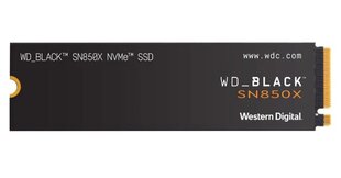 SanDisk WD Black SN850X WDBB9G0010BNC цена и информация | Внутренние жёсткие диски (HDD, SSD, Hybrid) | pigu.lt