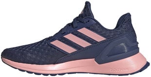Sportiniai batai vaikams Adidas RapidaRun J Blue Pink EF9243, mėlyni kaina ir informacija | Sportiniai batai vaikams | pigu.lt