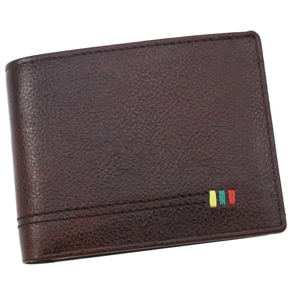Piniginė Genuine Leather 448BRF kaina ir informacija | Vyriškos piniginės, kortelių dėklai | pigu.lt