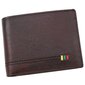 Piniginė Genuine Leather 448BRF kaina ir informacija | Vyriškos piniginės, kortelių dėklai | pigu.lt