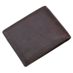 Piniginė vyrams Genuine Leather 448BR kaina ir informacija | Vyriškos piniginės, kortelių dėklai | pigu.lt