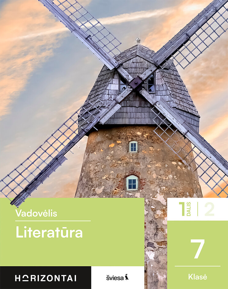 Literatūra. Vadovėlis 7 klasei, 1 dalis, serija Horizontai kaina ir informacija | Vadovėliai | pigu.lt