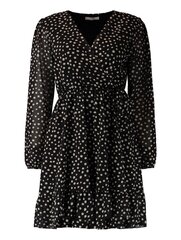 Женское платье Hailys ROMINA KL*3059 4067218689768, черное/белое цена и информация | Платья | pigu.lt