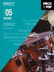 Trinity College London Rock & Pop 2018 Drums Grade 5 цена и информация | Книги об искусстве | pigu.lt