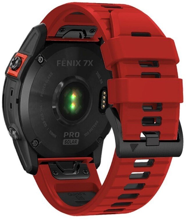 Tech-Protect IconBand Pro, red/black kaina ir informacija | Išmaniųjų laikrodžių ir apyrankių priedai | pigu.lt