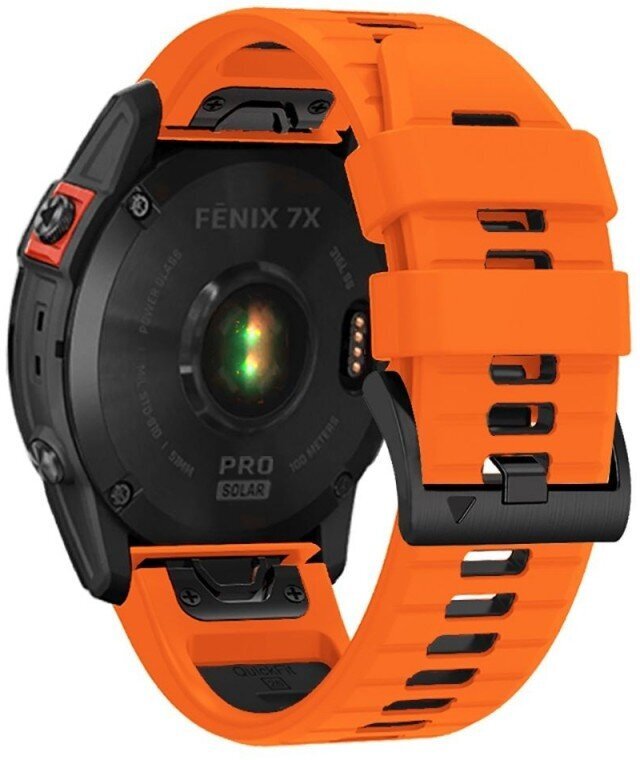 Tech-Protect IconBand Pro, orange/black kaina ir informacija | Išmaniųjų laikrodžių ir apyrankių priedai | pigu.lt