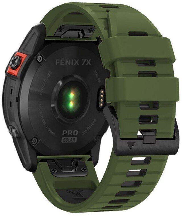 Tech-Protect IconBand Pro, green/black kaina ir informacija | Išmaniųjų laikrodžių ir apyrankių priedai | pigu.lt