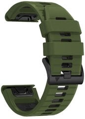 Tech-Protect ремешок для часов IconBand Pro Garmin fenix 5/6/6 Pro/7, army green/black цена и информация | Аксессуары для смарт-часов и браслетов | pigu.lt