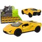 Automobilis su frikcine pavara Lean Toys 1:36, geltonas цена и информация | Žaislai berniukams | pigu.lt