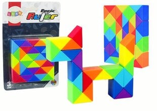 Loginis žaidimas Magic Cube Arrangeing Snake Lean Toys kaina ir informacija | Stalo žaidimai, galvosūkiai | pigu.lt