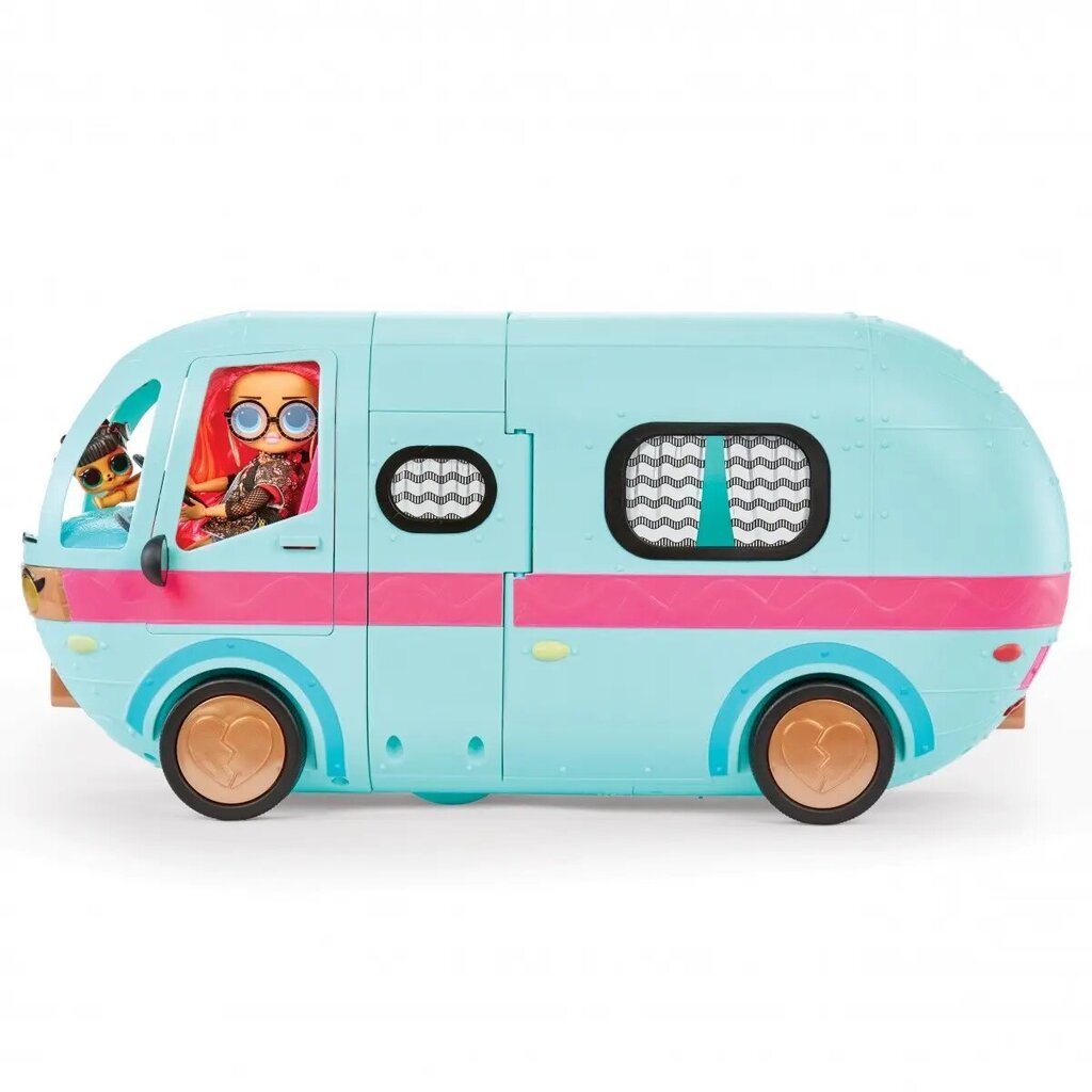 Transformuojamas 4-in-1 žaidimo rinkinys "L.O.L. Surprise Glam N Go Camper" kaina ir informacija | Žaislai mergaitėms | pigu.lt