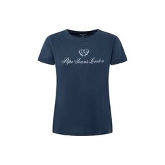 Marškinėliai moterims Pepe Jeans 82084, mėlyni kaina ir informacija | Marškinėliai moterims | pigu.lt