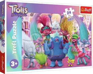 Dėlionė Trefl Trolls (Troliai), 24 d. kaina ir informacija | Dėlionės (puzzle) | pigu.lt