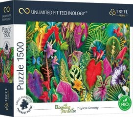 TR Prime Puzzle Тропическая зелень, 1500 шт. цена и информация | Пазлы | pigu.lt