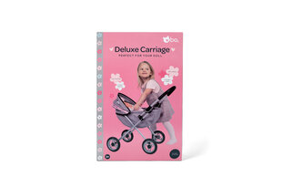 Lėlės vežimėlis bo. Deluxe цена и информация | Игрушки для девочек | pigu.lt