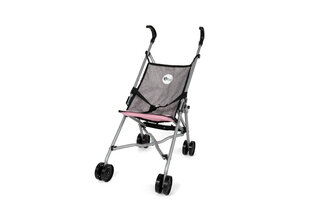 Lėlės vežimėlis BO., rožinis/pilkas цена и информация | Игрушки для девочек | pigu.lt
