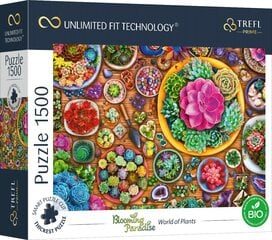 Dėlionė Puzzle Trefl Prime Augalų pasaulis, 1500 d. цена и информация | Пазлы | pigu.lt