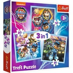 Пазл Trefl Paw Patrol 3в1 цена и информация | Пазлы | pigu.lt