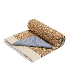Pikniko antklodė La Millou Flower Styles, ruda kaina ir informacija | Turistiniai čiužiniai ir kilimėliai | pigu.lt