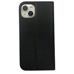 Etui Smart Magnet book iPhone 15 6,1" czarny|black цена и информация | Чехлы для телефонов | pigu.lt