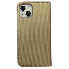 Etui Smart Magnet book iPhone 15 Plus 6.7" złoty|gold цена и информация | Чехлы для телефонов | pigu.lt