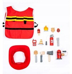 Vaikiškas gaisrininko rinkinys su apranga, 14 d. kaina ir informacija | Žaislai berniukams | pigu.lt