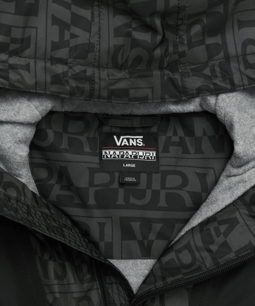 Vans džemperis unisex X Napapijri Anorak VN0A53WXBLK1. juodas kaina ir informacija | Vyriškos striukės | pigu.lt