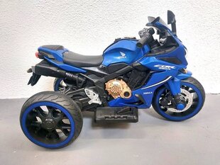 Vienvietis vaikiškas motociklas T1100/N, mėlynas kaina ir informacija | Elektromobiliai vaikams | pigu.lt