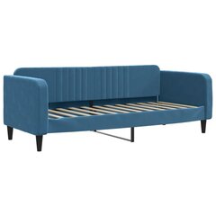 Sofa-lova vidaXL, 80x200 cm, mėlyna kaina ir informacija | Lovos | pigu.lt