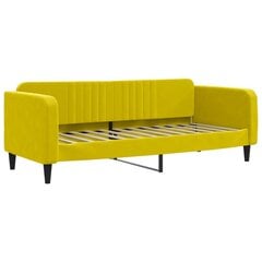 Sofa-lova vidaXL, 80x200 cm, geltona цена и информация | Кровати | pigu.lt